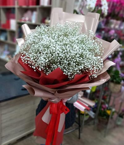 Букет цветов из: Гипсофила в Симбухово