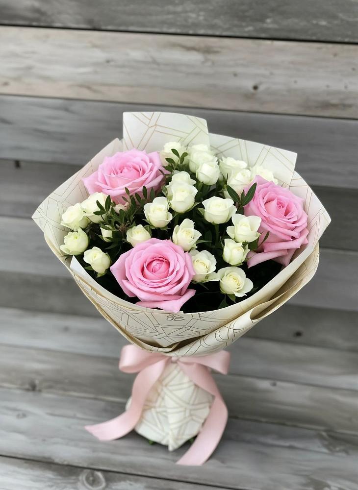 Букет цветов из: Розы в Симбухово
