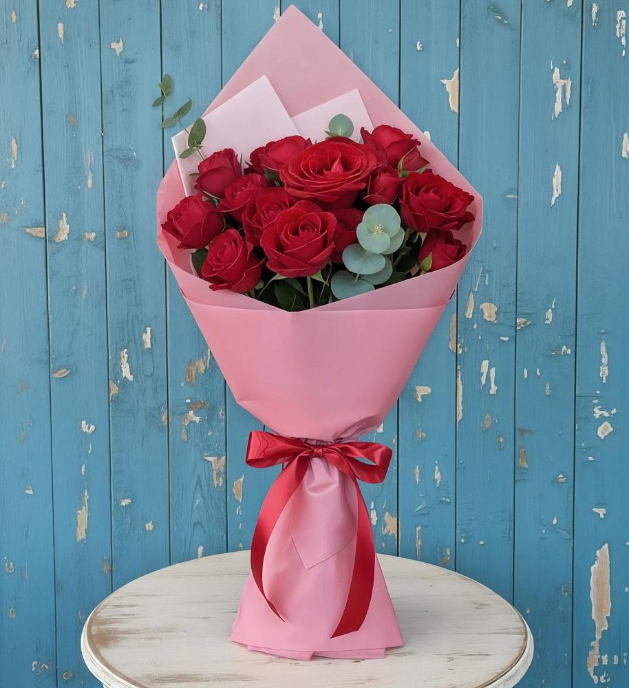 Букет цветов из: Розы в Симбухово