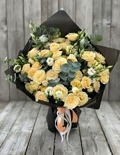 Букет цветов из:  Розы и Лизиантусы #REPLACE_PRED# Симбухово