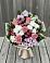 Букет цветов из: Альстромерии, Гвоздики, Розы и Хризантемы в Симбухово