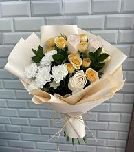 Букет цветов из:  Розы и Хризантемы в Симбухово