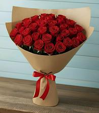 Букет Красные розы Милано в Симбухово