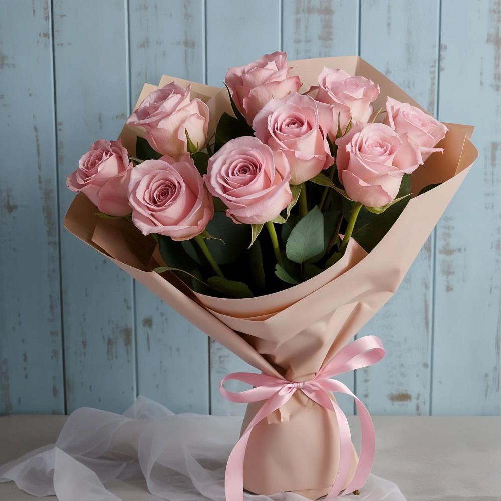 Букет цветов из: Розы в Симбухово