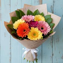 Букет цветов из:  Герберы в Симбухово