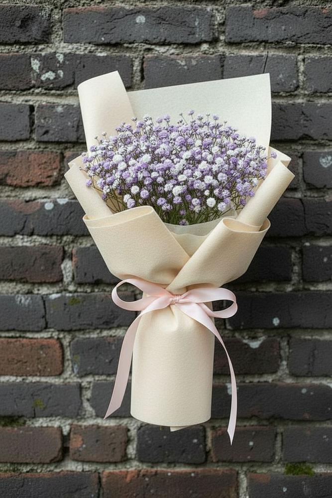 Букет цветов из: Гипсофила в Симбухово