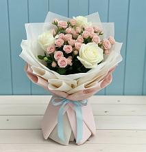 Букет цветов из:  Розы #REPLACE_PRED# Симбухово