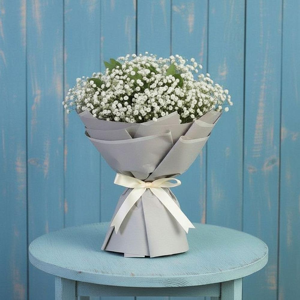 Букет цветов из: Гипсофила в Симбухово