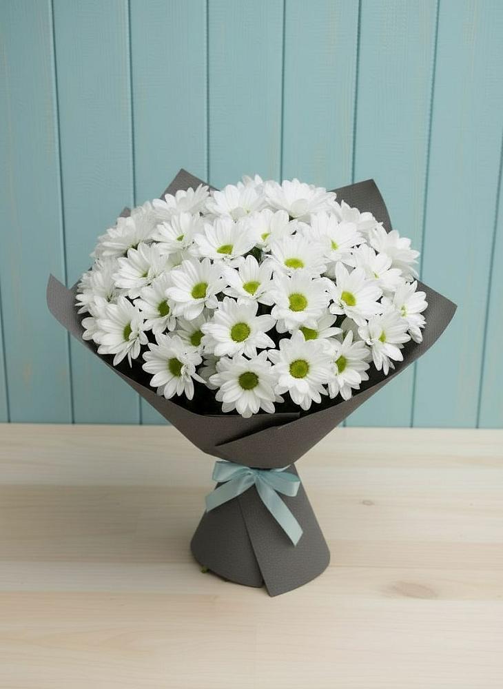 Букет цветов из: Хризантемы в Симбухово