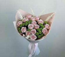 Букет цветов из:  Розы и Хризантемы в Симбухово