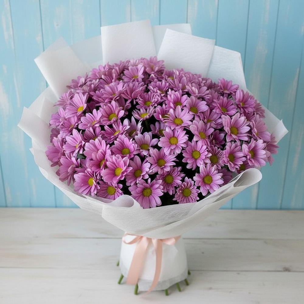 Букет цветов из: Хризантемы в Симбухово