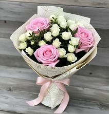 Букет цветов из:  Розы в Симбухово