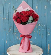 Букет цветов из:  Розы в Симбухово