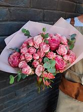 Букет цветов из:  Розы в Симбухово