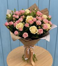 Букет цветов из:  Розы в Симбухово