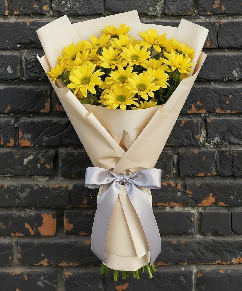 Букет цветов из: Хризантемы в Симбухово