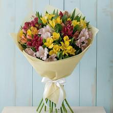 Букет цветов из:  Альстромерии в Симбухово