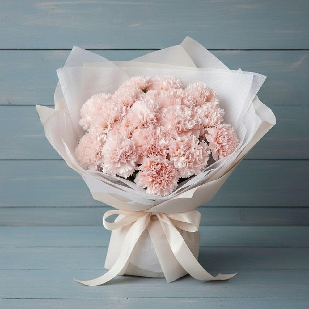 Букет цветов из: Гвоздики в Симбухово