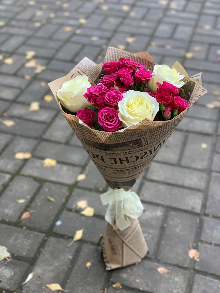 Букет цветов из: Розы в Симбухово