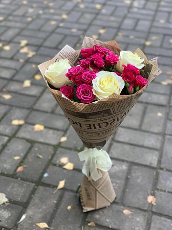 Букет цветов из: Розы в Симбухово