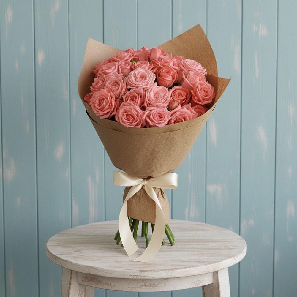 Букет цветов из: Розы в Симбухово