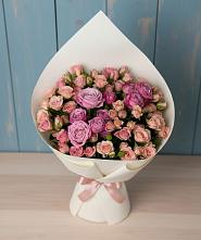 Букет цветов из:  Розы #REPLACE_PRED# Симбухово